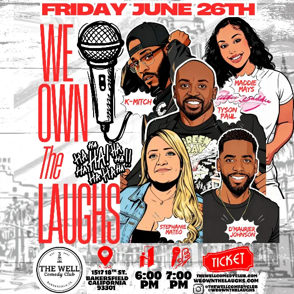 We Own The Laughs: Special Comedy Showcase at The Well