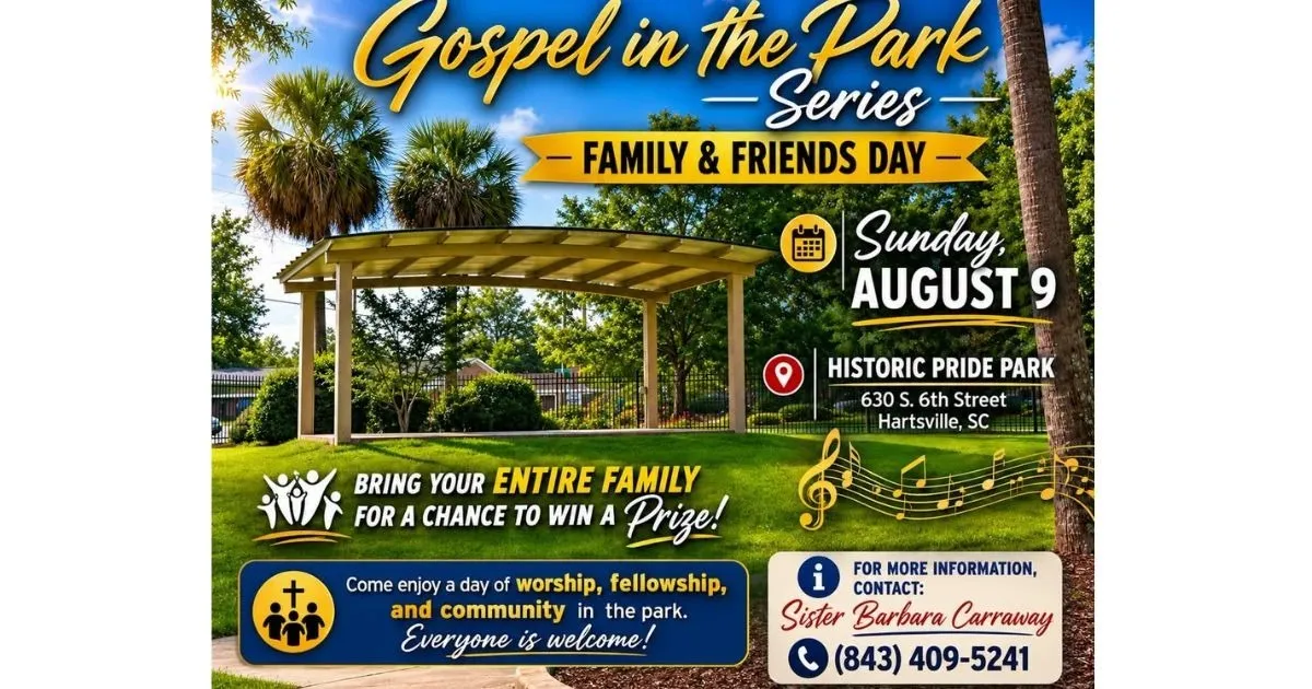 Gospel in the Park Series - Family and Friends Day