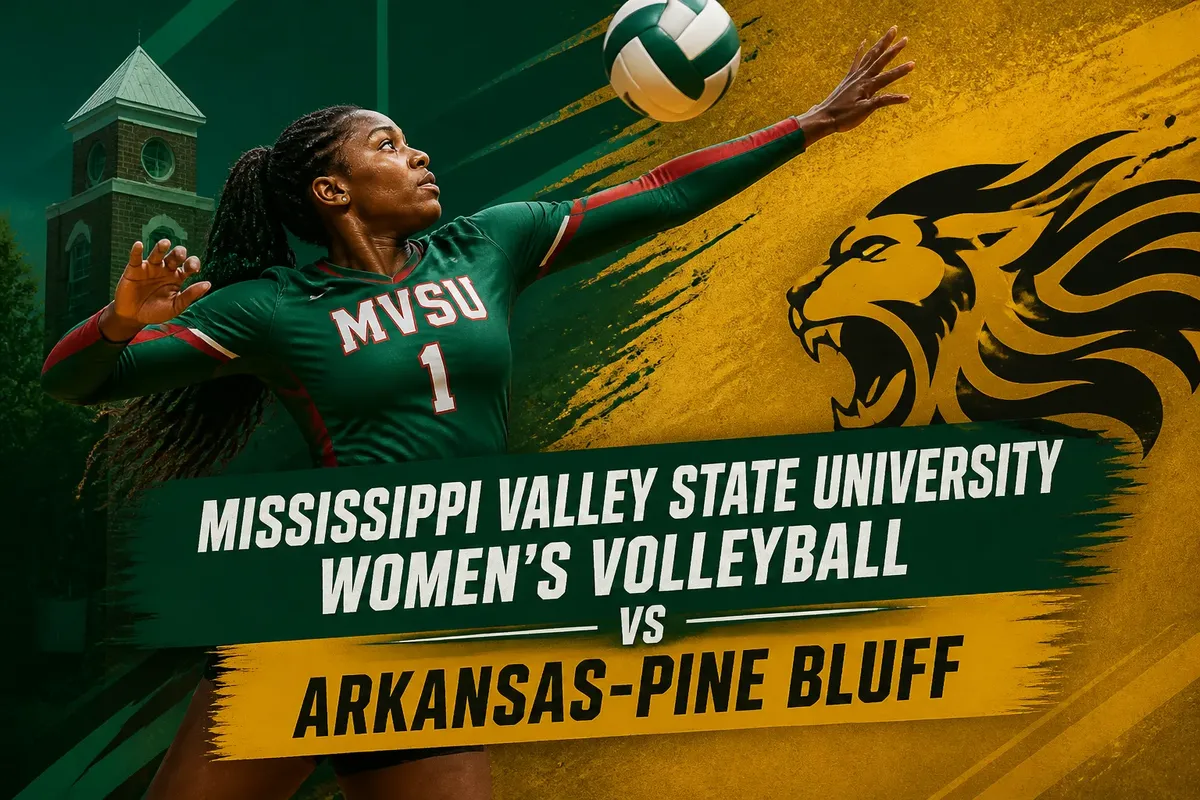 Mississippi Valley State University Women's Volleyball vs Arkansas-Pine Bluff