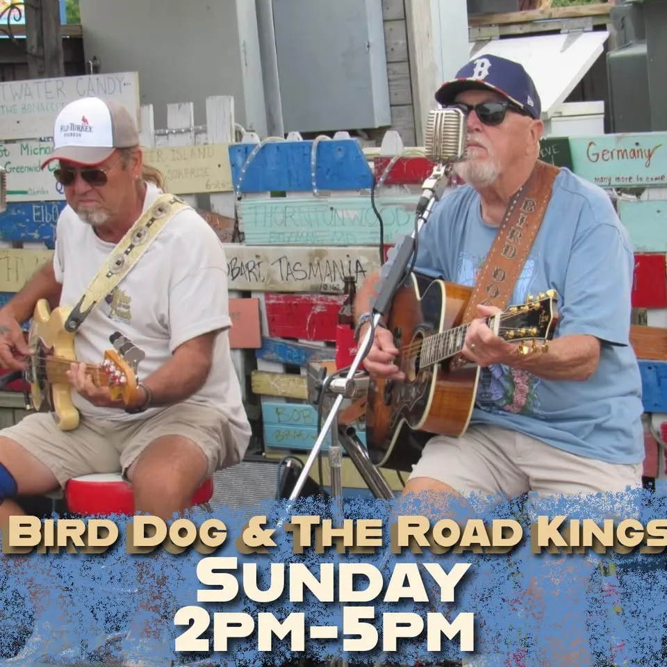 Live music at Foxy’s! Bird Dog and the Road Kings! 🎶