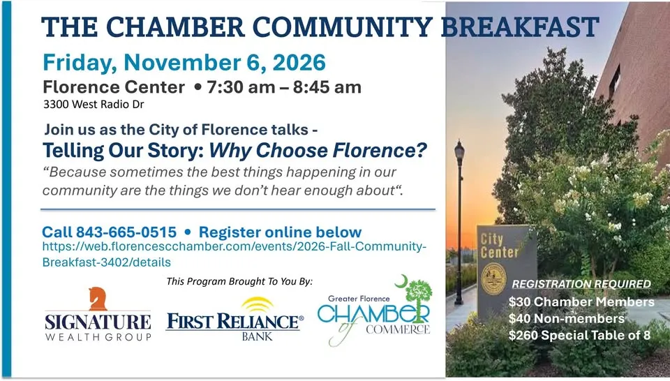 The Chamber Fall Community Breakfast