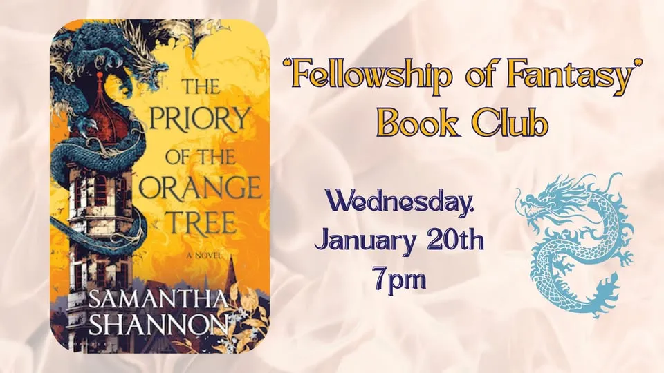 "Fellowship of Fantasy" January Book Club