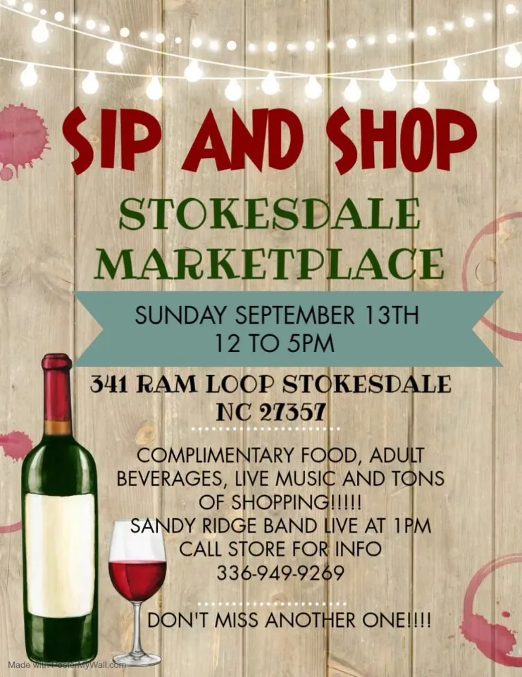 Stokesdale Marketplace Sip & Shop