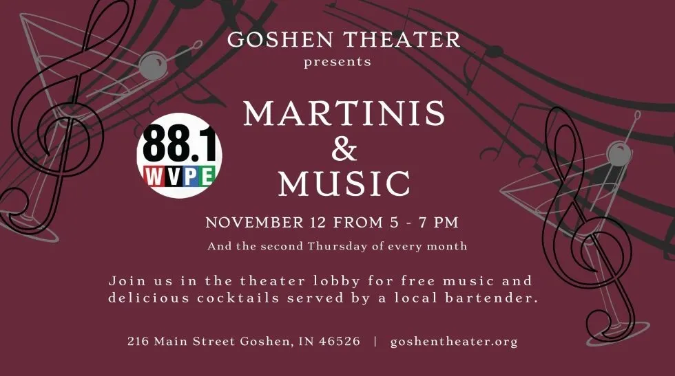 Martinis and Music: November Edition