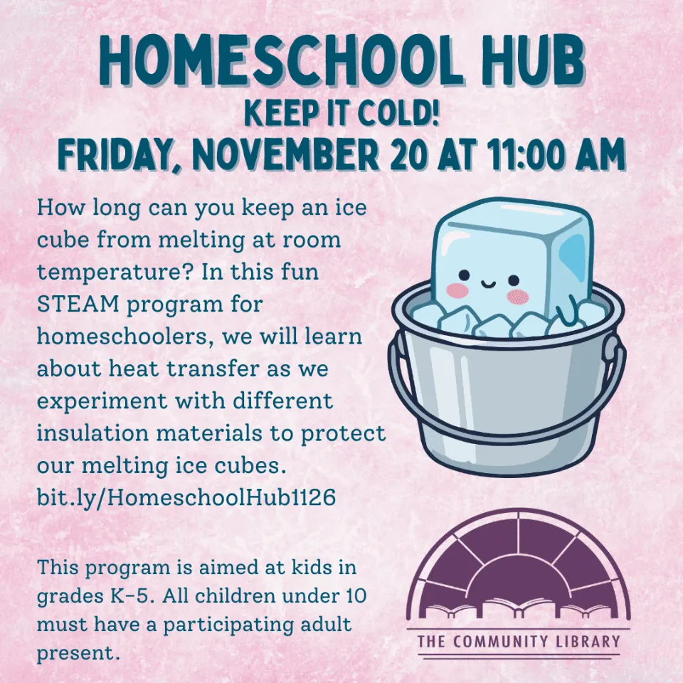 Homeschool Hub: Keep It Cold