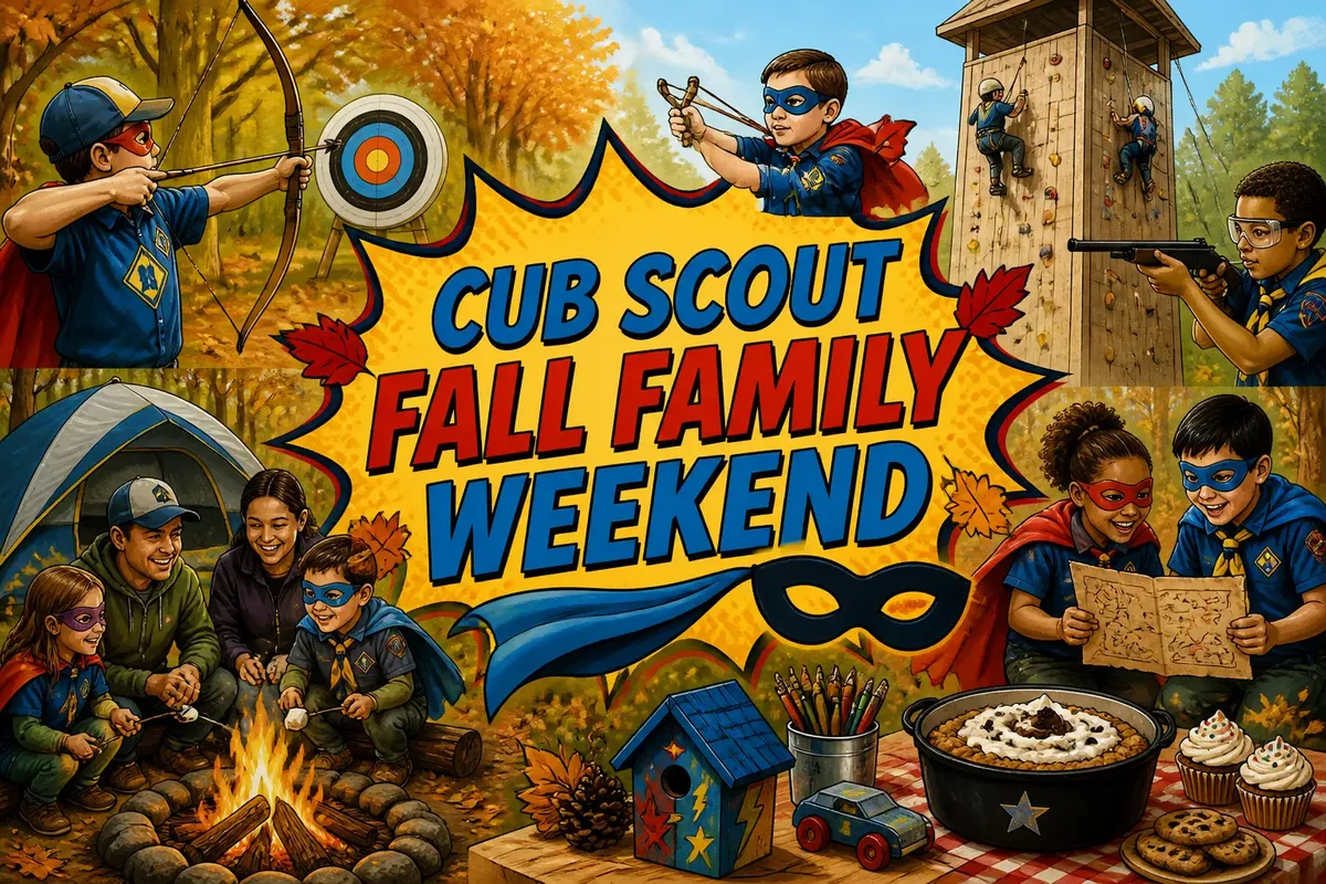 Cub Scout Fall Family Weekend