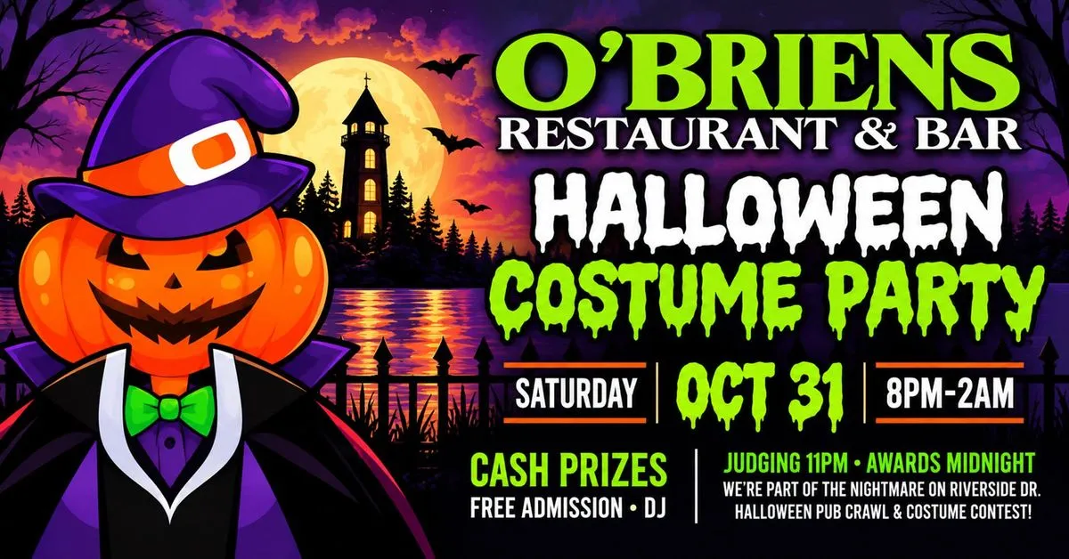 O'Brien's Annual Halloween Costume Party