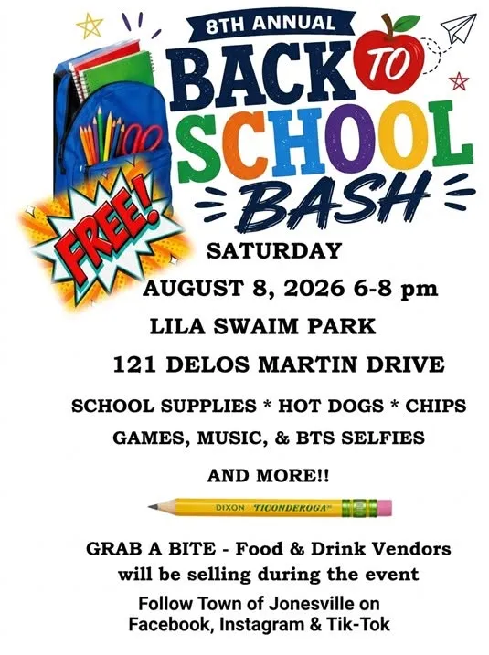 Back to School Bash 2026 in Lila Swaim Park