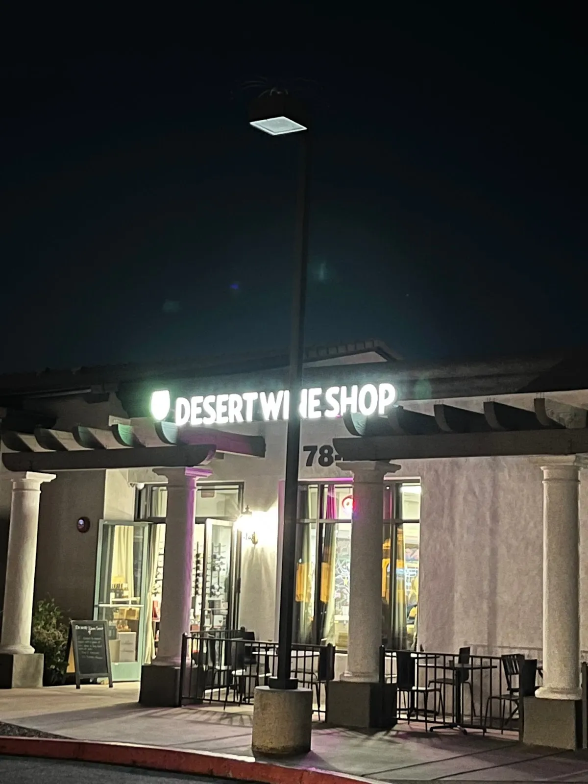 Single Place Template Desert Wine Shop on 111 La Quinta