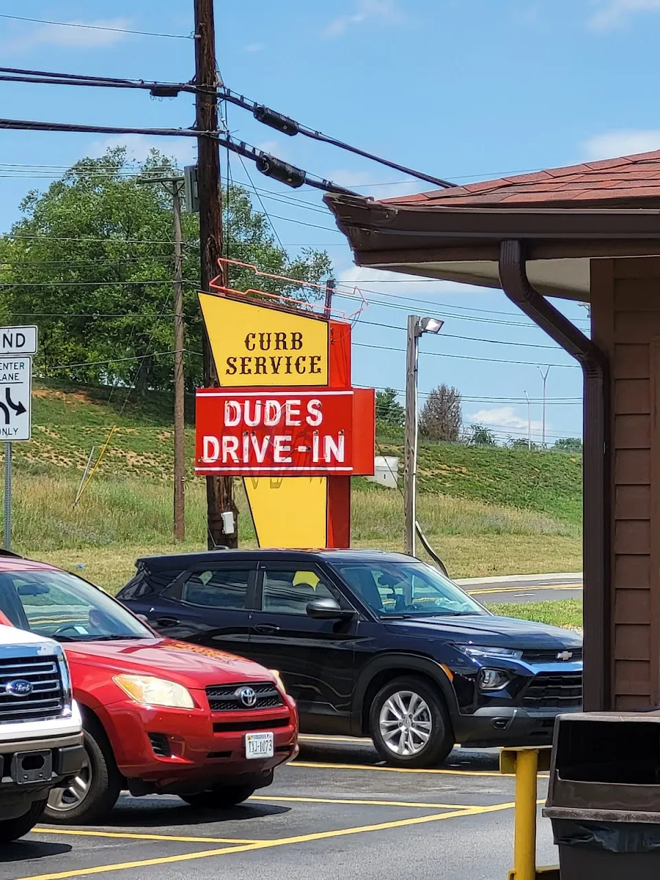Dude's Drive In: Drive-Up Takeout Available for Cars and Trucks of All Sizes!