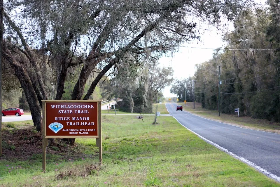 Withlacoochee State Trail - Ridge Manor Trailhead
