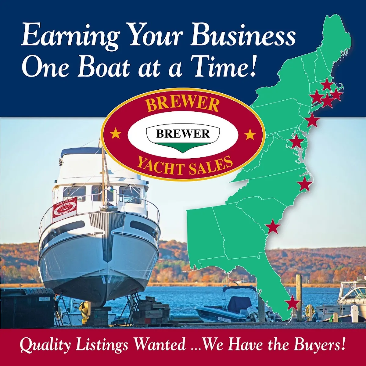 Brewer Yacht Sales at Oxford, MD