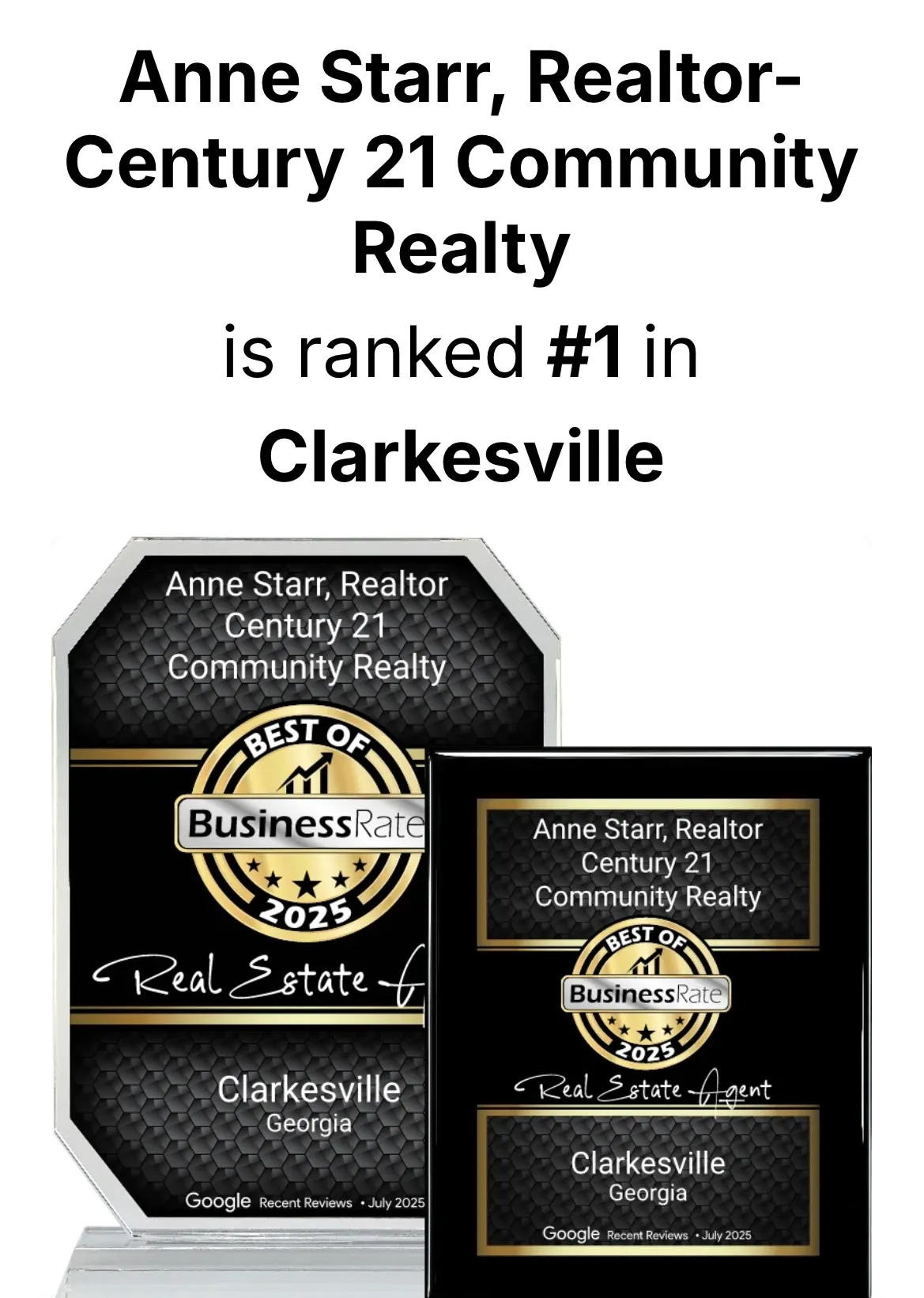 Anne Starr, Realtor- Century 21 Community Realty