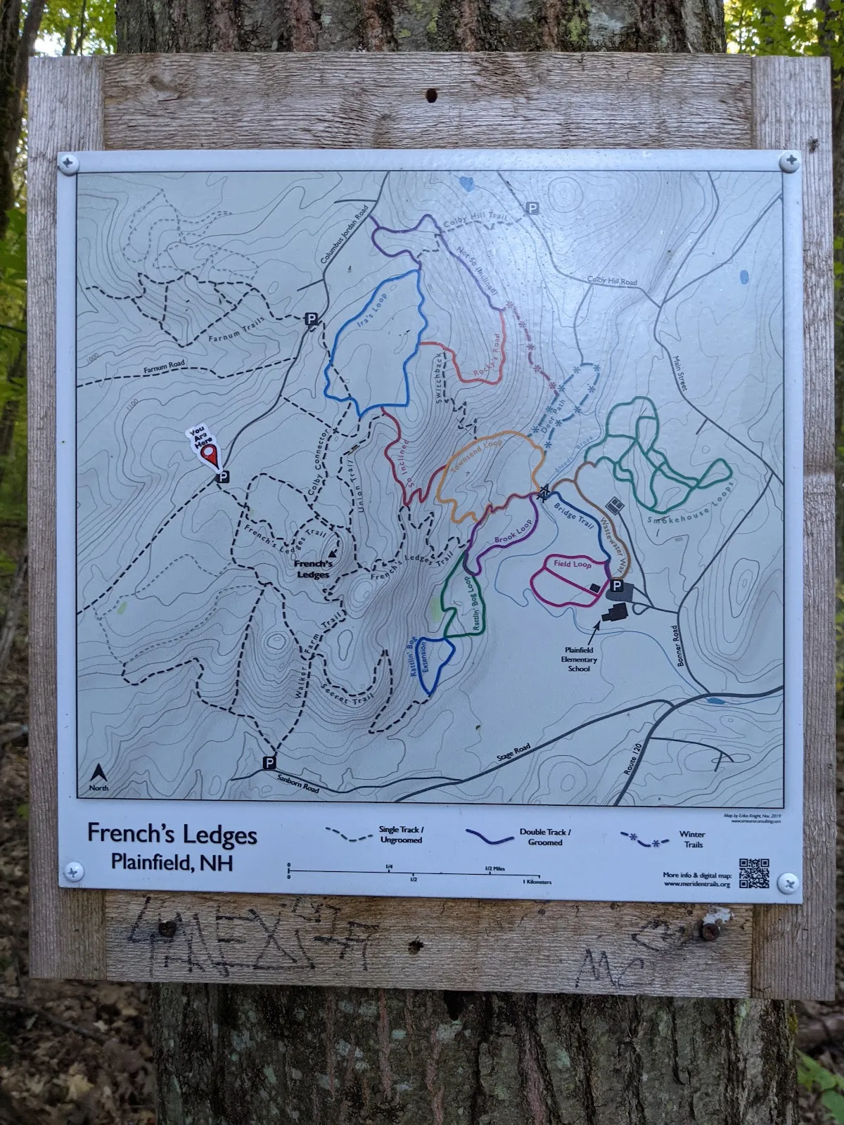 French's Ledges Trailhead