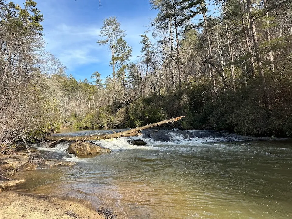 Land bridge Falls Trail