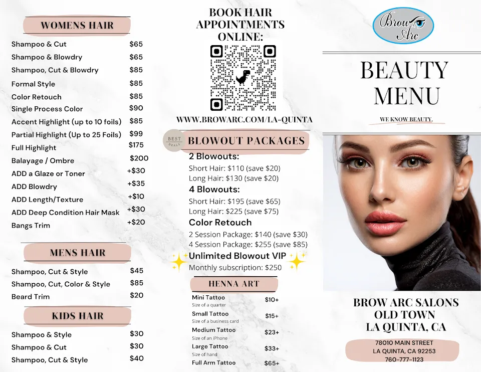 Brow Arc - Old Town La Quinta