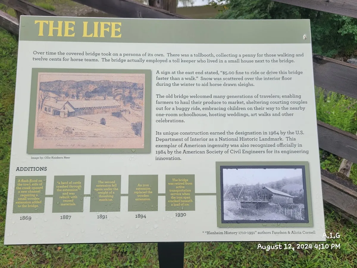 Historic Blenheim Covered Bridge