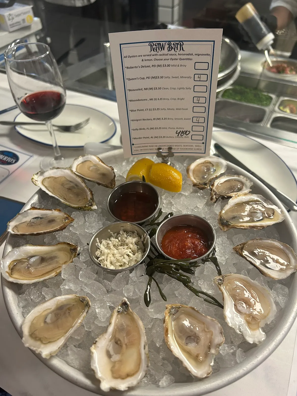 Roberto's Deluxe Oysters and Fine Fish