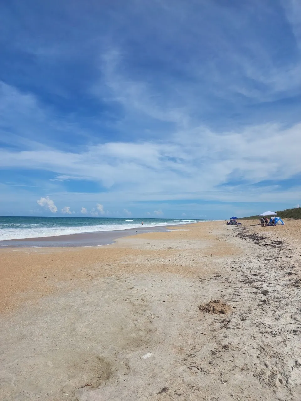 Apollo Beach Ranger Fee Booth And Entrance For Canaveral National Seashore Florida