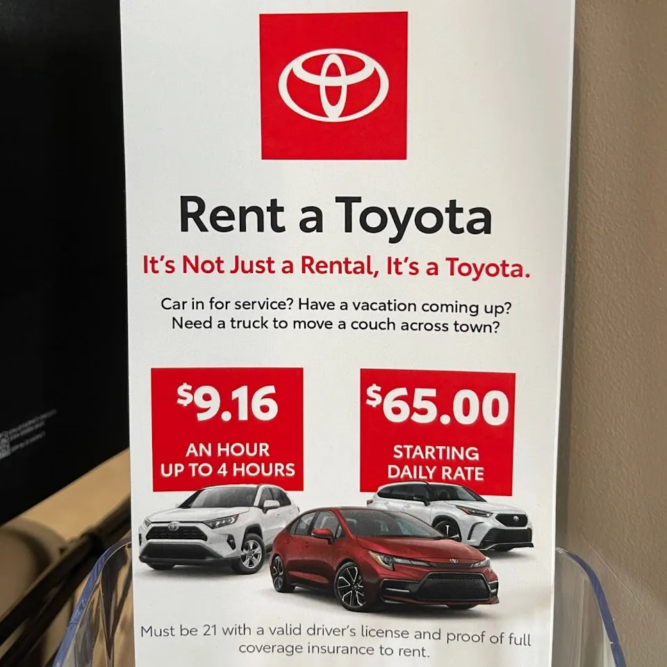 McGee Toyota of Claremont - Rent a Toyota