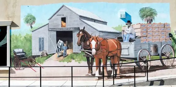 The Livery Stable Mural