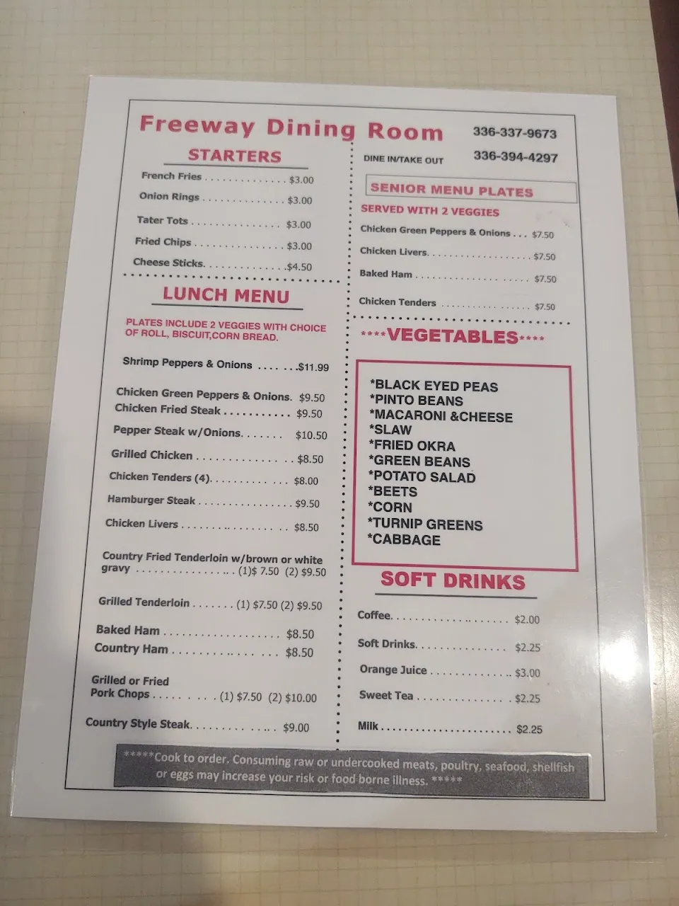 Freeway Dining Room