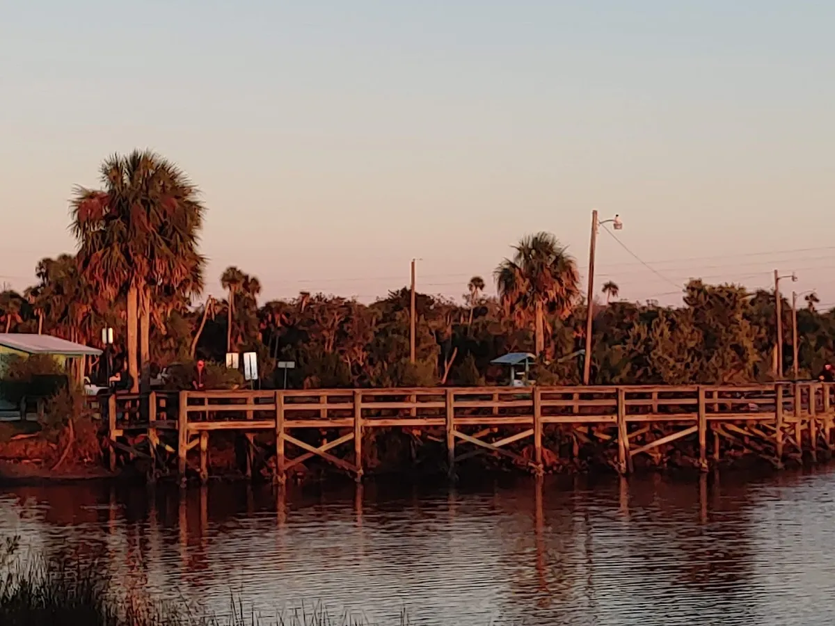 Jenkin's Creek Park Fishing pier