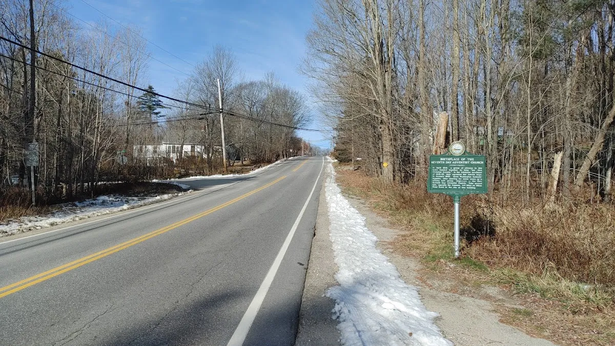 Birthplace Of The Seventh Day Adventist Church NH Historical Highway Marker