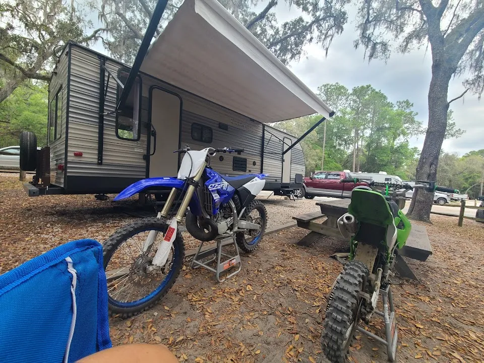 Buttgenbach Campground at Croom Motorcycle Area in Withlacoochee State Forest