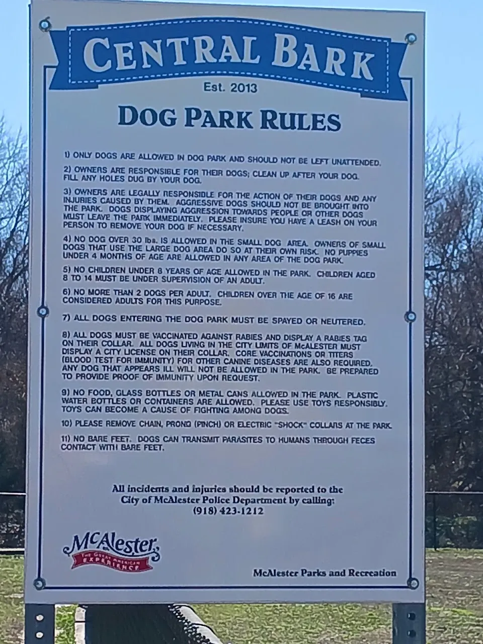 McAlester Dog Park