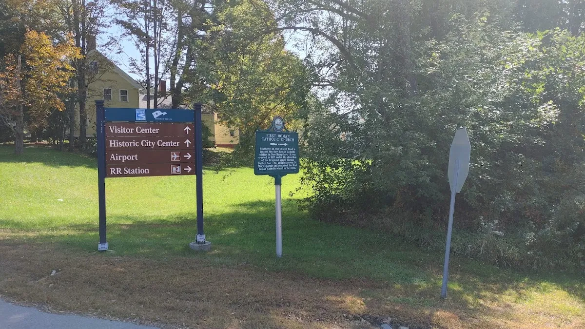 First Roman Catholic Church NH Historical Highway Marker