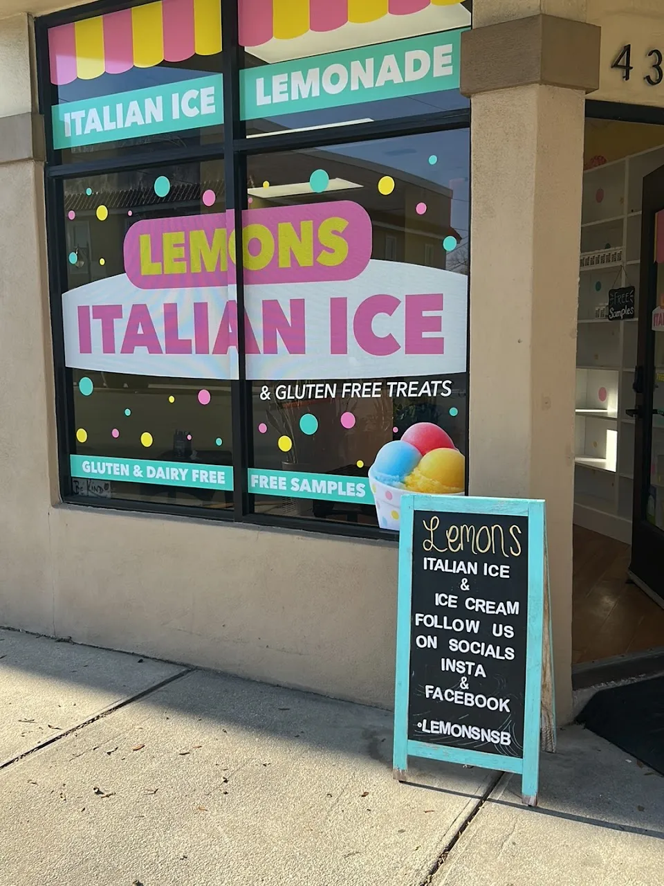 Lemons Italian Ice & Gluten-free Treats