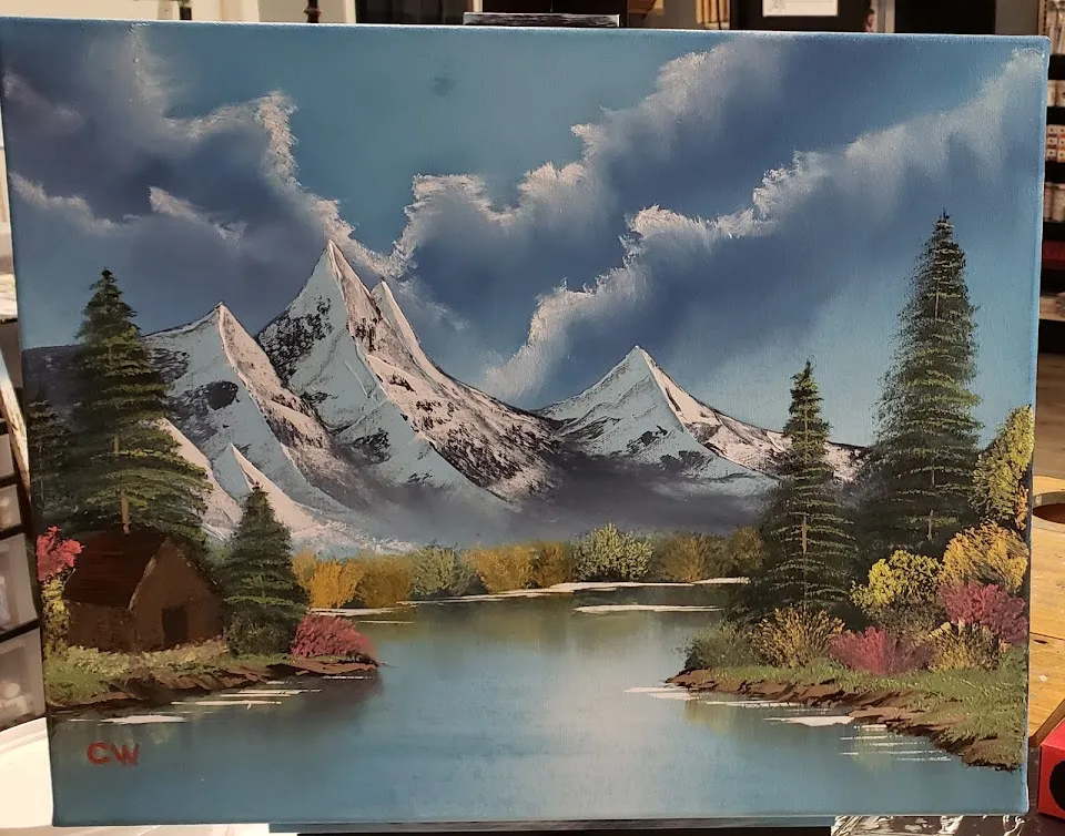 Bob Ross Art Workshop