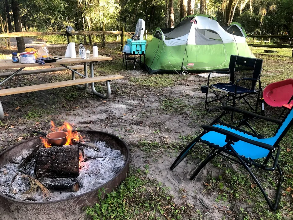 Croom Motorcycle Area at Withlacoochee State Forest