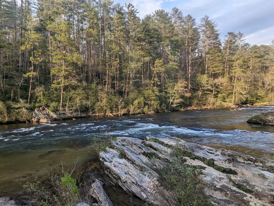 Earl's Ford Put-in on Section III of the Chattooga River