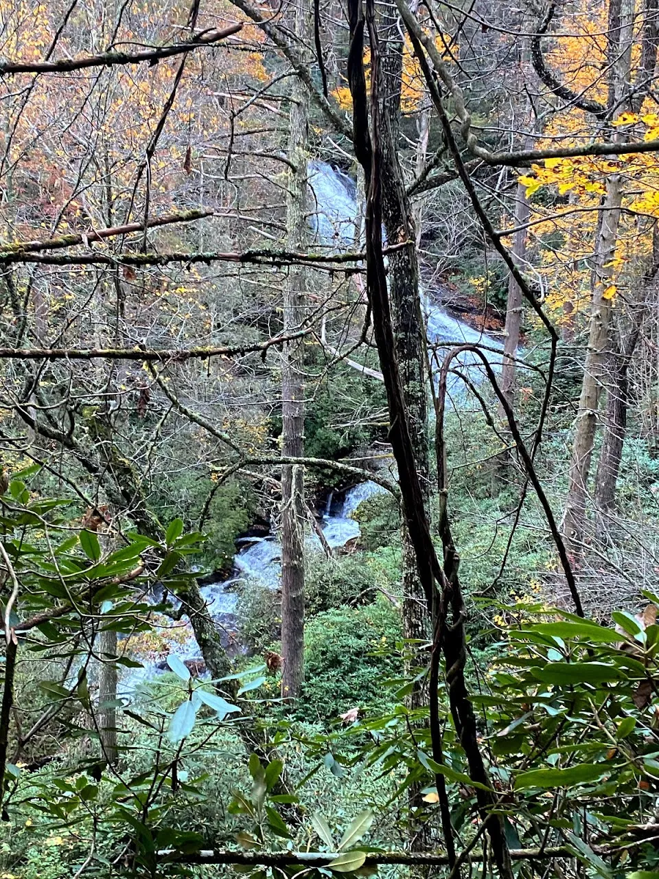 Big Falls on Thomas Creek