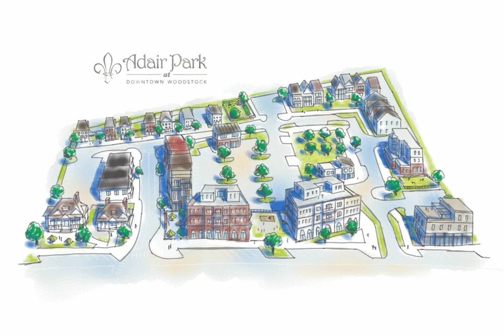 Adair Park at Downtown Woodstock