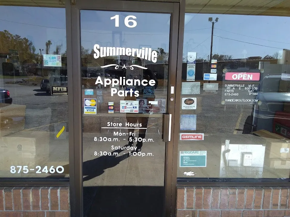 Summerville Appliance Parts