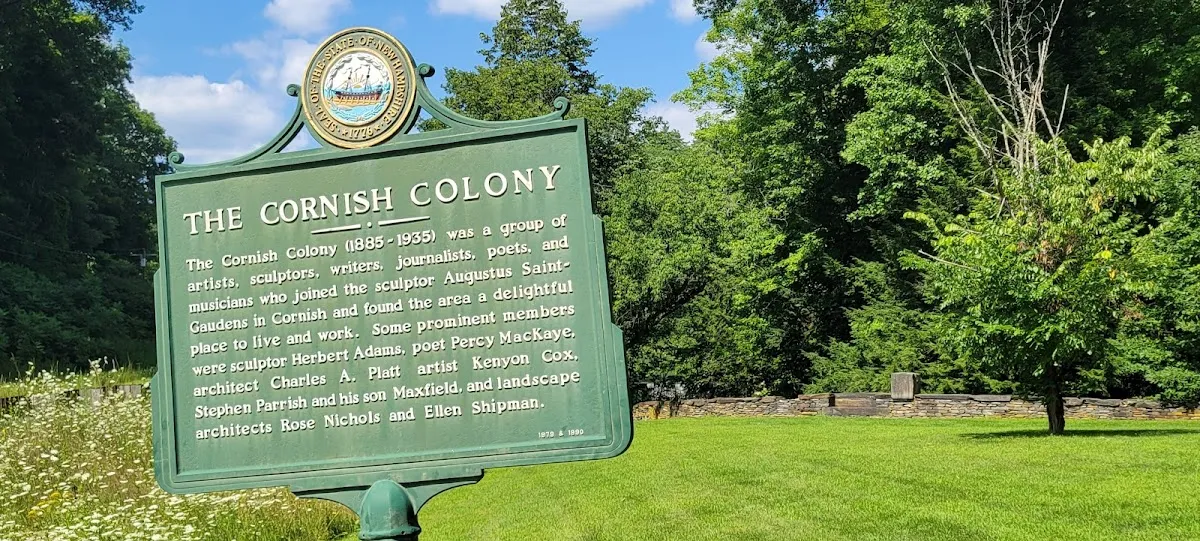 The Cornish Colony NH Historical Highway Marker