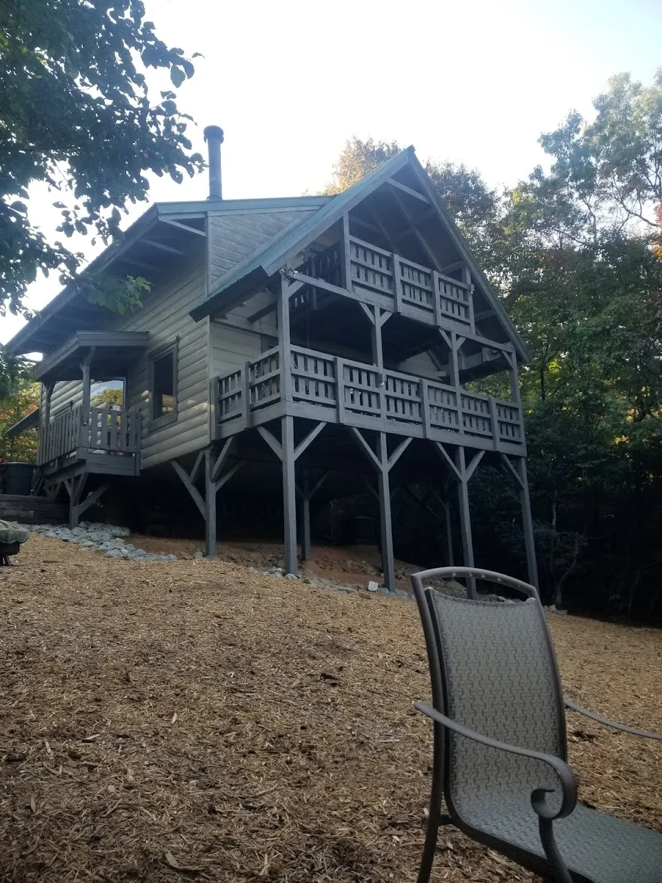 Timber Frame Screamer Cabin