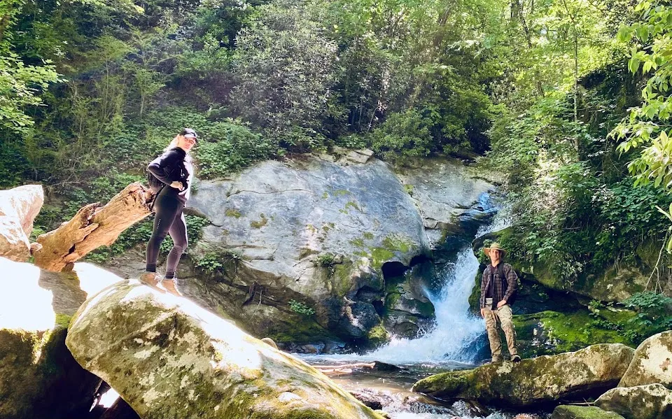 Big Falls on Thomas Creek