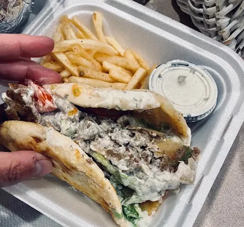 Zimos Falafel, Gyro & Taco Food truck .