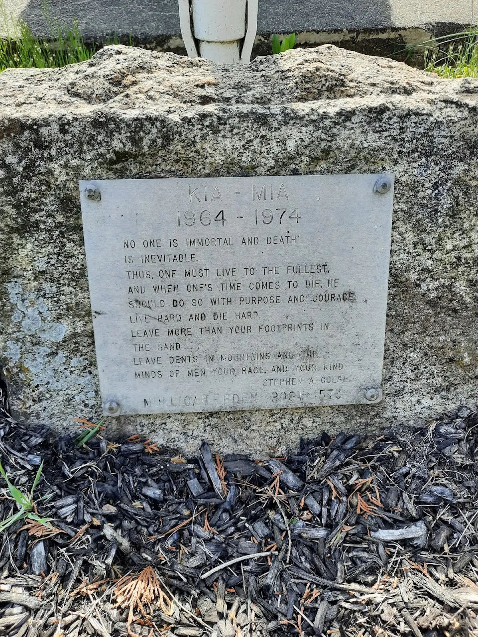 Mary W. Harriman Memorial Park Monument