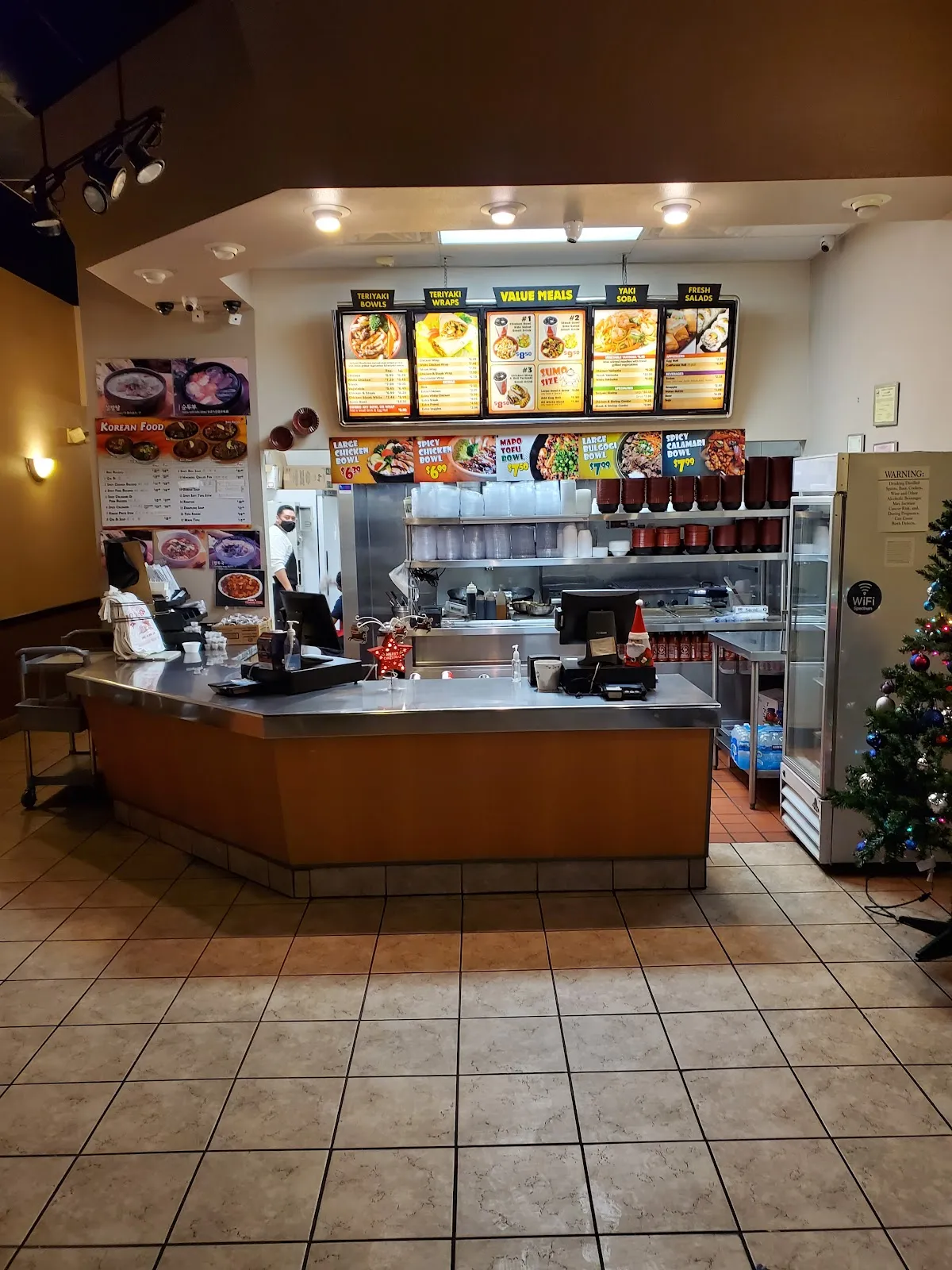 Single Place Template Sam's Korean BBQ