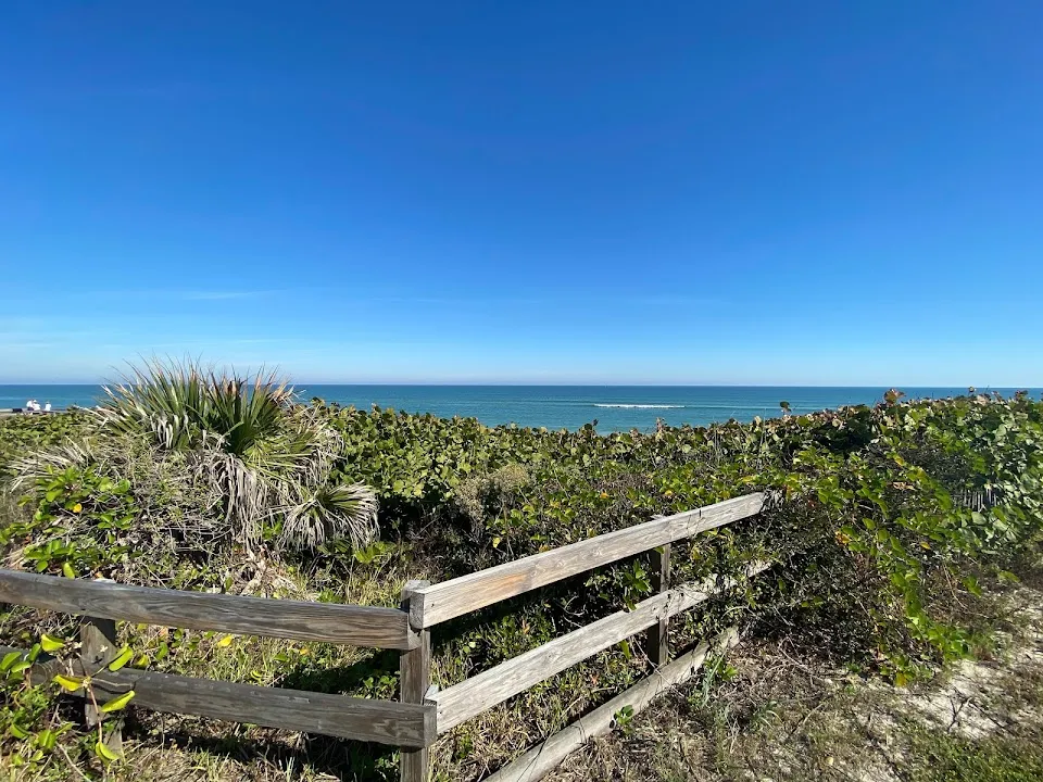 Apollo Beach Ranger Fee Booth And Entrance For Canaveral National Seashore Florida