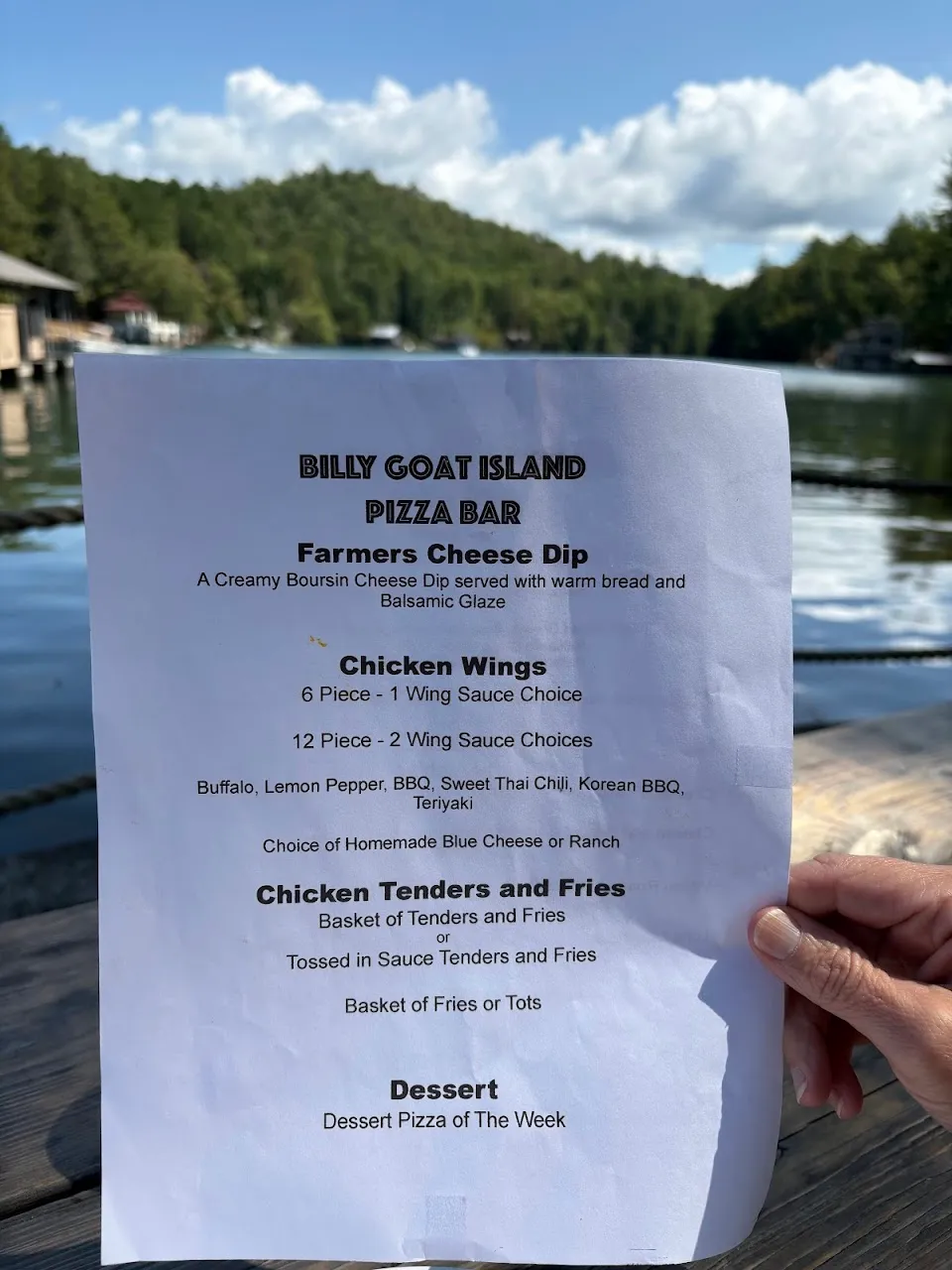 Billy Goat Island Pizza Bar