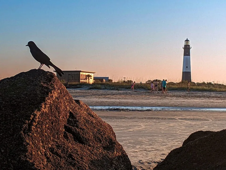 Tybee Beach point