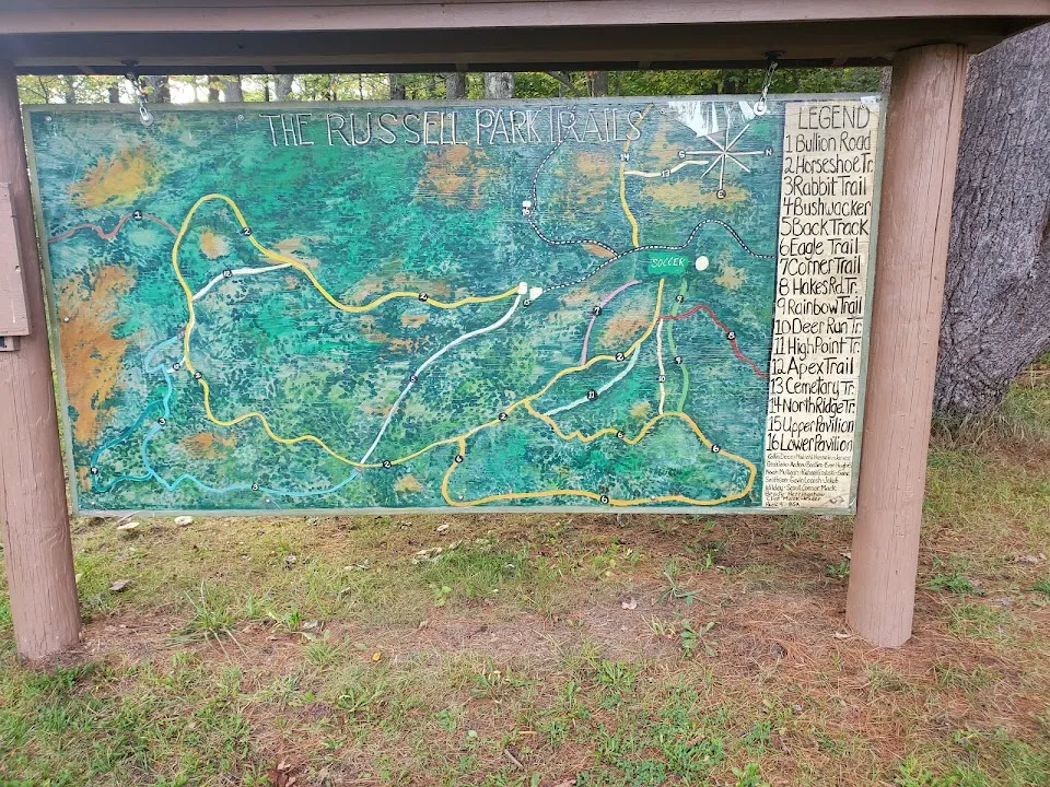 Russell Park Mountain Biking Trails