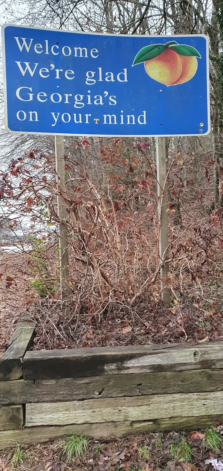 Georgia Welcome Sign