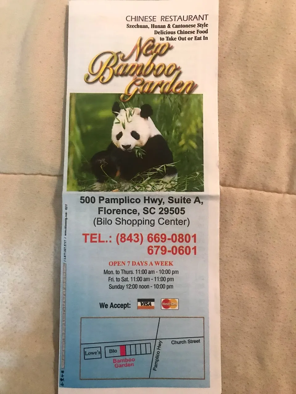 New Bamboo Garden Restaurant